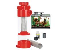 Fish Poop Collector, Fish Stool Suction, 17.32x8.27x7.28 inches Efficient, Separator Tool for Saltwater, Reef Tanks, Ponds, Terrariums, Paludariums, Aquatic, Breeding Environments