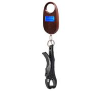 Fish Scale - Portable Digital Fishing Scale, Electronic Hook Weight Meter, High Precision Catch Measurement Device, LCD Display Up To 25kg Capacity Tool | For Angler Fishing Outdoor Travel Use