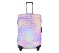 Fish Scale1 Housse de protection élastique pour bagages 45,7 à 81,3 cm, Noir/blanc, X-Large