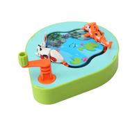 Fish Spinner Toy - Tabletop Fidget Game | Hand Crank Fish Wheel with Rotating Play, Focus Activity with Calm Motion, Kids Adult Category Set, Relaxation Desk Companion for School Home Travel