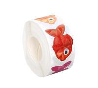 Fish Stickers - 500 Sheets Animal Stickers For Water Bottles | Assorted Adhesive Fish Decals | Sticker Sheets For Reward | Motivational Sticker For Boys Teens Students Scrapbooking Journaling