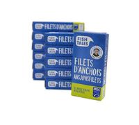 Fish Tales Filets d'Anchois à l'Huile d'Olive, 45 g, 12 Unités