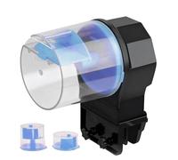 Fish Tank Automatic Feeder - Food Dispenser Battery Powered | Auto Feeders | for Betta Turtle Shrimp Aquarium Pond Vacation Home School Pet Store