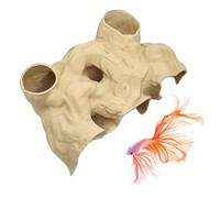 Fish Tank Cave - Fish Tank Cave, Aquarium Shelter Cavee, Shrimp Habitat Landscape Decoration, Shrimp And Fishh Aquariumm Decor For Habitat Guppy Cory Small Cichlid Reptile Catfish Hermit Crab Terrariu