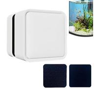 Fish Tank Cleaning Magnet - Algae Removal Brush System, Floating Scraper with Powerful Magnetic Hold, Glass Polishing Tool, Aquarium Care Equipment, Handy Cleaner for Maintaining Clear Water View