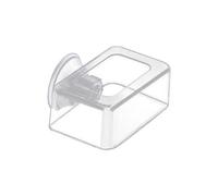 Fish Tank Feeder, Acrylic Fixed Food Dispenser, 2sizes Wide Feeding Area Tool, Perfect Dispensing Floating Or Flake Fodder, Easy to Install, Ideal for Aquarium Feeding