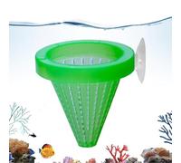Fish Tank Feeder - Suction Cup Worm Container | Aquarium Red Worm Feeding Cup With Strong Suction, Easy Feeding Solution for Fish Tanks In Living Room, Tabletop, Foyer, Entryway, Bedroom, And Aquascap