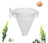 Fish Tank Feeder - Suction Cup Worm Container | Aquarium Red Worm Feeding Cup With Strong Suction, Easy Feeding Solution for Fish Tanks In Living Room, Tabletop, Foyer, Entryway, Bedroom, And Aquascap