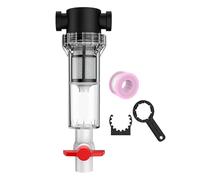 Fish Tank Filter, Aquarium Waste Collector, 10.63x3.5in Aquatic Feces Separator, Advanced Filtration System, Portable Easy to Clean for Saltwater Tanks, Fountains, Small Ponds