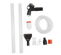 Fish Tank Gravel Maintenance Tool | Pneumatic Aquarium Water Changer | Detachable Pipe & 3D Screen | Siphon for Maintenance/Water Changes