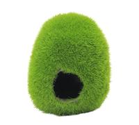 Fish Tank Hide, Moss Aquarium Cave, Spacious Multi-Functional Caves, Removable Realistic Decoration, Ideal for Breeding, Resting Hiding, Betta Corner 2.6x2.68x3.07 inch