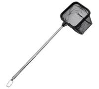 Fish Tank Net - Extendable Fine Mesh, Long Handle Netting, Small Aquarium Scoop | Practical Cleaning Accessory For Pond Lake River Stream Sea Cleaning Garden Backyard Camping Vacation Travel Shore