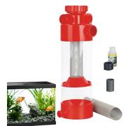 Fish Tank Poop Filter, Fish Waste Collector Separator, 17.32x8.27x7.28 inches, Ideal for Freshwater Tanks, Breeding Habitats, Feeding Areas, and Aquarium Enrichment