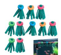 Fish Tank Spawning Mop - Fish Spawning Mop | Fishes, Safe Breeding Slate Reusable Scrubber Tool Kit for Aquatic Shrimp Turtles Amphibians Snails Tank Breeding