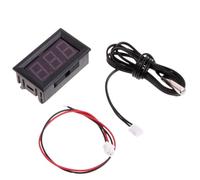 Fish Tank Thermograph - 1.89x1.14x0.91 Inches, Digital Temperature Gauge Real-Time Monitor | 12V Waterproof LED Display Accurate Reading, Thermograph For Fish Tanks, Aquaculture, Car, Refrigerator