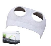 Fish Tank Tunnel - Aquarium Tunnel Fish Tank, Unique Aquarium Cave - Aquarium Decor, Shrimp Tank Accessories, Fish Cave, Corner Fish Tank Décorations, Fish Tank Toys Ornament