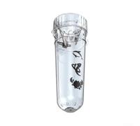 Fish Trap Bottle 25cm One-Way Entry PP Plastic(White-1) | One-way entry, inverted funnel, prevents pour escape, efficient catching, white blue pink colors