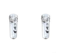Fish Trap Bottle 25cm One-Way Entry PP Plastic(White-2) | One-way entry, inverted funnel, prevents pour escape, efficient catching, white blue pink colors