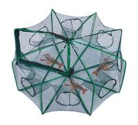 Fish Trap | Folding Crab Cage | Escape-Proof Fishing Trap Net Cage