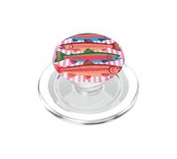 Fish Trout in a Row Colorful Fishing Lover Summer PopSockets PopGrip pour MagSafe