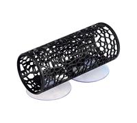 Fish Tunnel for Aquarium- Suction Hollow Tube Shelter, Safe Hammock Cave Habitat Decor | Betta Shrimp, Aquarium Hiding Tube Toy | Cichlids Crayfish Home Dorm Apartment Office