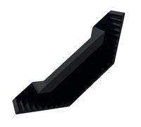 Fish Tunnel, Shrimp Cave Shelter, Natural Resting Habitat 8.27x2.09x1.57 inches, Safe Breeding Feeding, for Aquatic Saltwater Landscaping Aquarium Tanks