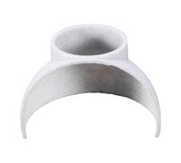 Fish Tunnel - White Aquarium Shrimp Cave, 100g Decorative Fish Tank Shelter | Natural Habitat Design For Shrimp, Betta, And Small Fishs, Safe Hiding Spot For Breeding, Resting