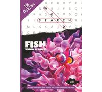 Fish Word Search Puzzle Book: Word Searches with Large Easy to Read Print about Fish, Aquatic Life, Ocean Creatures and more | 6x9 inches | ... for Celebrations, Holidays, and Cozy Times