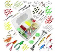 FISH-XPRO Ensemble d'accessoires de poisson prédateur 215 pièces (boîte à taques) - Kit complet pour pêcheurs prédateurs