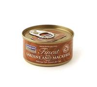 Fish4Dogs et de Sardines de Mack pour Chat Étain, 70 g, Lot de 10