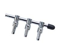 Fishank Système de distribution d'air aérateur d'air Vannes de commande en acier inoxydable Distributeur de pompes pour aquariums à usage domestique Dispositif d'aération