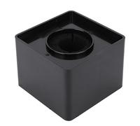 Fishawk Drapeau de Micro, Station de Drapeau de Logo de Microphone Portable en Forme de Cube de 41 mm de diamètre pour Une réunion pour Une entrevue