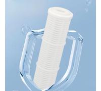 Fishb Élément filtrant en maille de nylon pour machines de nettoyage, élimination efficace des particules, 25,4 cm, blanc