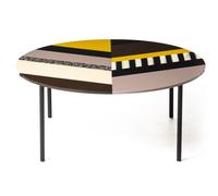 Fishbone tableau rond jaune Moroso - MOROSO FISHBONE GELB T67