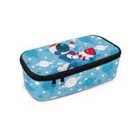 FishDing Trousse à crayons Star Planet Galaxy pour garçons - Grande capacité - Rangement pour fournitures d'étudiants, Astronaute Rocket, Taille unique, Organiseur de sac