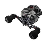 FISHDROPS Moulinet Baitcaster, 9 + 1BB, Bobine en Aluminium CNC, système de freinage magnétique, Bobine de Roulette d'appât, Haute Vitesse, Rapport d'engrenage 7.0:1, Ultra Lisse, Profil Bas