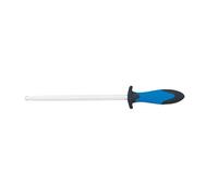 Fisher 354 Fusil De Ménage « Design », Mèche Ronde 25 Cm, Manche Rouge/Noir.