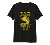 Fisher Baitcast Catch Pêcheur Crochet Pêcheur Pêcheur Pêche T-Shirt Haut de Gamme