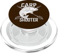 Fisher Carp Shooter Citation Eau Douce Saltwater Fish Fishing PopSockets PopGrip pour MagSafe