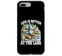 Fisher Gnome For Fishing Grandpa Life Is Better At The Lake Coque pour iPhone 7 Plus/8 Plus