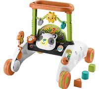 Fisher-Price 2-Sided Steady Speed Panda Walker, jouet de marche interactif pour bébé avec activités et chansons d'apprentissage [Amazon Exclusive]