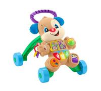 Fisher-Price Jouet à pousser Cagnolino Primi Passi 4 roues sonore et lumineux Doré 6 mois