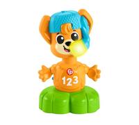 Fisher- Price Animal Band - Rino le Volpino Nous apprenons les opposés, renard interactif pour l'apprentissage avec mouvement, lumières multicolores, chansons et sons, jouet pour enfants, 9 mois,