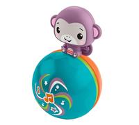 Fisher-Price Jouet d'éveil Singe musical à suivre JLB95 dès 9 mois Violet