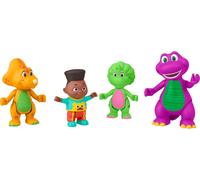 Barney Lot de 4 Figurines de Petits Amis pour Enfants de 3 Ans et Plus