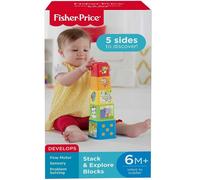 Fisher-Price Blocs D'Animaux, Ensemble De 5 Blocs Colorés