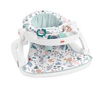 Fisher-Price Siège bébé portable Sit-Me-Up avec plateau et 2 jouets Pacific Pebble