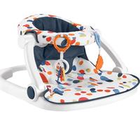 Fisher-Price Chaise portable pour bébé Darling Dots Sit-Me-Up avec anneau de dentition et cliquetis sans BPA