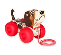 Fisher Price Classiques 1650 Petit Snoopy Chien à tirer avec des éléments interactifs, chien-jouet pour enfant, jouets Fisher Price, jouet animal pour des enfants de plus de 1 an