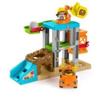 Fisher-Price Coffret Chantier little people avec 2 figurines